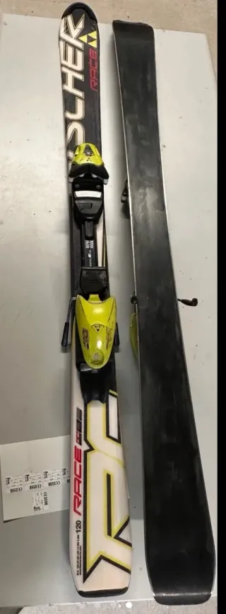 Esquís niño Fischer Race y botas Wezde