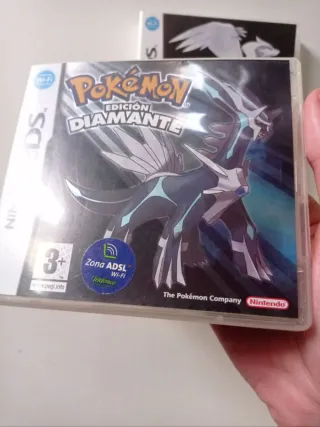 Pokémon Diamante y Negra cajas y cartuchos,ranger