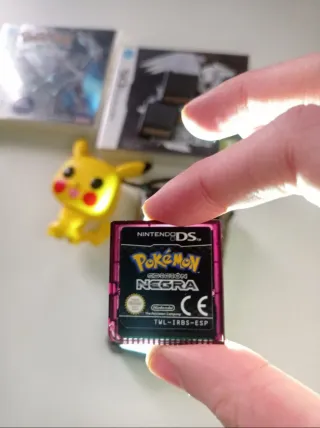 Pokémon Diamante y Negra cajas y cartuchos,ranger