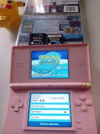 Pokémon Diamante y Negra cajas y cartuchos,ranger