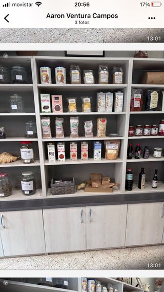 Armario de almacenaje para tienda