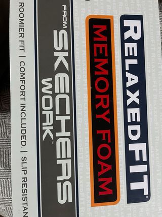 Zapatos Skechers Work Relaxed Fit Negros