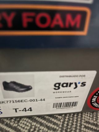 Zapatos Skechers Work Relaxed Fit Negros