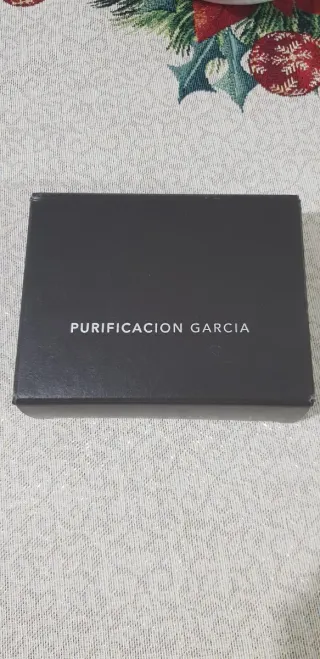 Cartera Purificación García azul sin estrenar