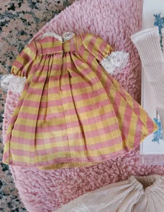 Vestido cuadros Lovely Ravely Blythe Korea pullip
