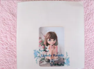 Vestido cuadros Lovely Ravely Blythe Korea pullip