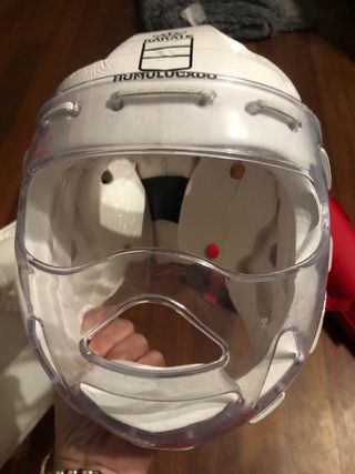 Protector Cabeza Karate Homologado Pantalla facial