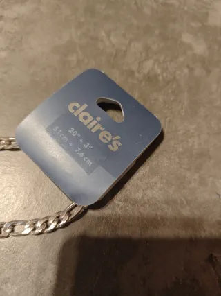 Cadena Claire's Plata