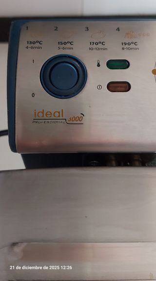 Freidora Solac 3000 Ideal 4L