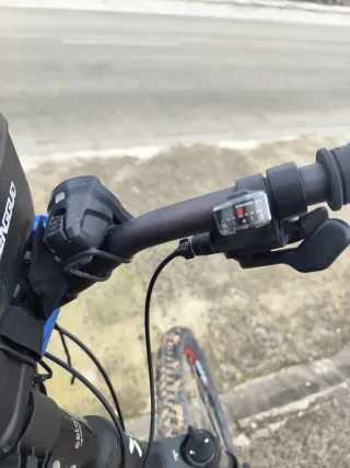 Bicicleta de Montaña Btwin Negra y Roja