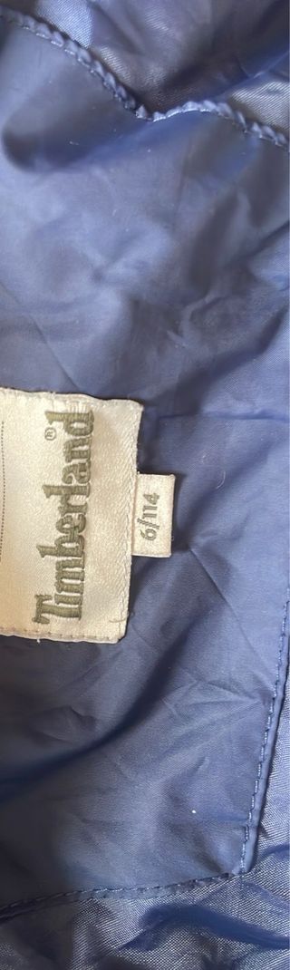 Chaqueta niño azul Timberland