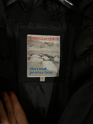 Piumino Norwegian Fiords nero