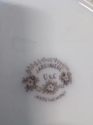 Palanganero de forja con espejo