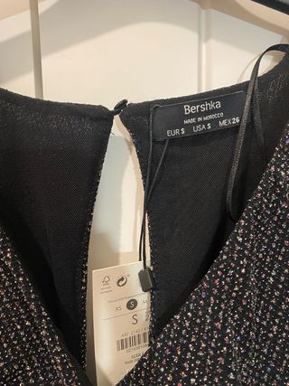 Top fiesta lentejuelas Bershka S