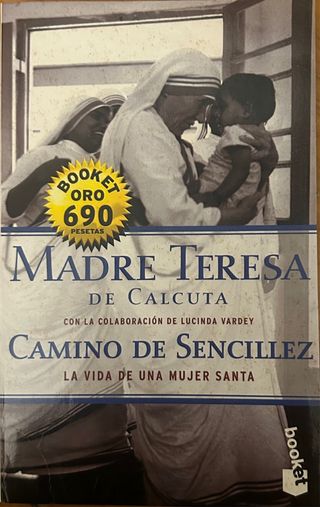 Libro Madre Teresa de Calcuta: Camino de Sencillez