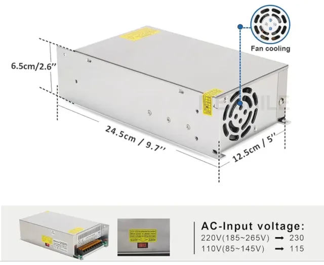 Fuente Alimentación Transformador Convertidor