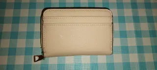 Cartera Parfois beige y rosa con monedero