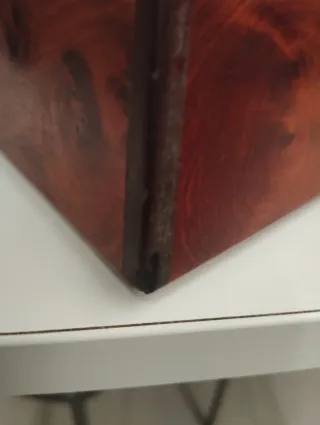 Joyero Vintage Madera Marrón y Negro