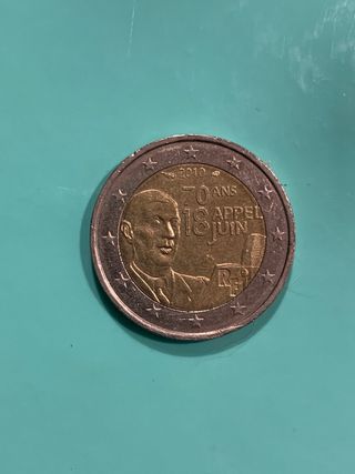 Moneda Conmemorativa 2€ Francia 2010