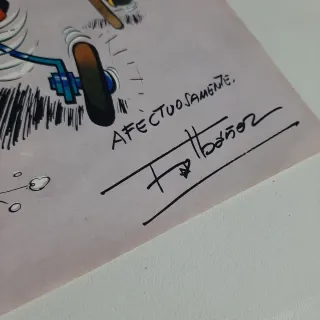 Póster Mortadelo Ciclista 1984 Ibáñez