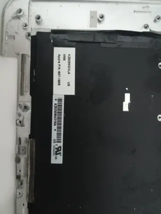 Teclado Apple MacBook Pro 2008 Plata