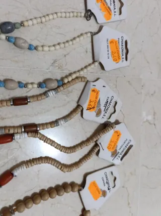 6 Collares cuentas