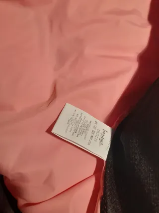 Casaco Acolchoado Stüssy Preto e Rosa