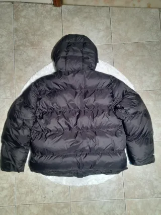 Casaco Acolchoado Stüssy Preto e Rosa