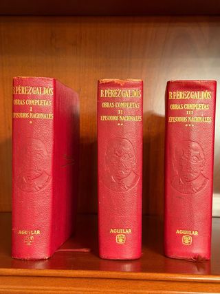 Colección  de  libros Pérez galdos