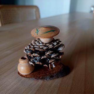 Kokeshi Sosaku Souvenir Vintage anni '70