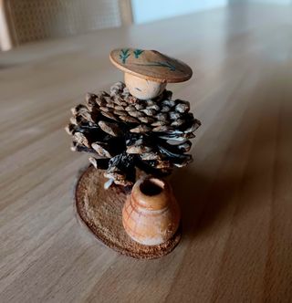 Kokeshi Sosaku Souvenir Vintage anni '70