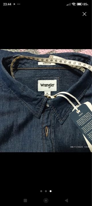 Camisa Wrangler hombre nueva