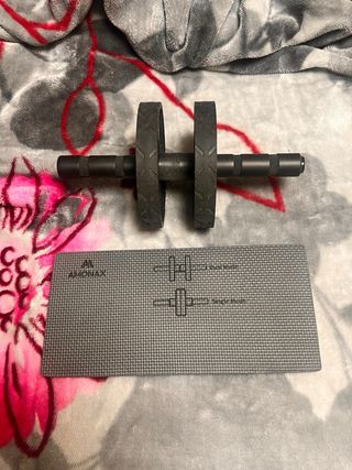 Rodillo Abdominales Doble Rueda + Esterilla