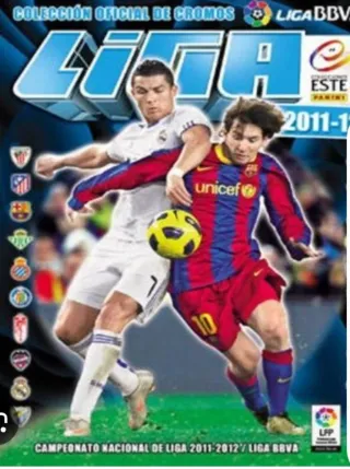 Colección Liga BBVA 2011-2012 2 álbumes Pedir foto