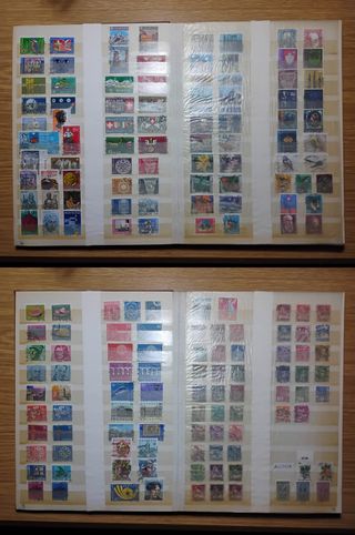 Clasificador 1320 sellos: Suiza,Austria y Alemania