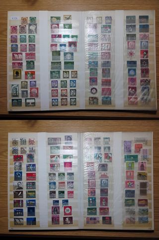 Clasificador 1320 sellos: Suiza,Austria y Alemania