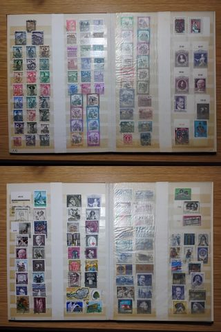 Clasificador 1320 sellos: Suiza,Austria y Alemania