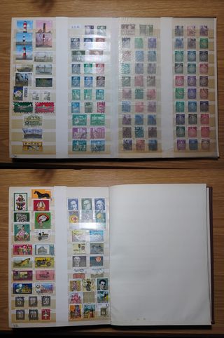 Clasificador 1320 sellos: Suiza,Austria y Alemania