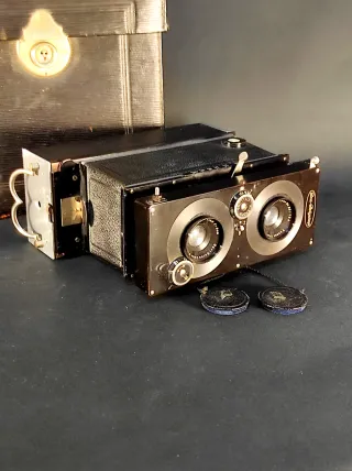 Cámara Ica Polyskop Estereoscópica