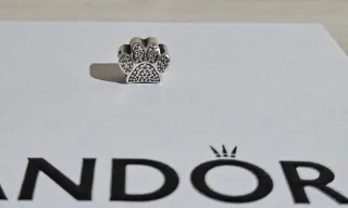 Pandora Charm Huella  Plata