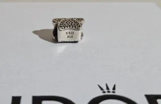 Pandora Charm Huella  Plata