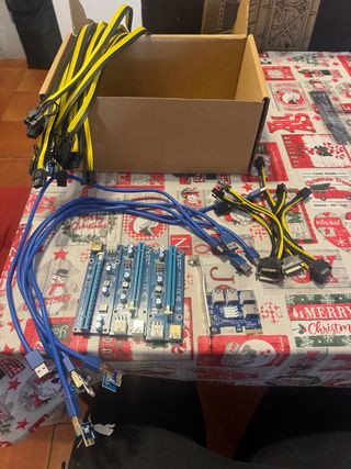 Set de cables y puerto PCI