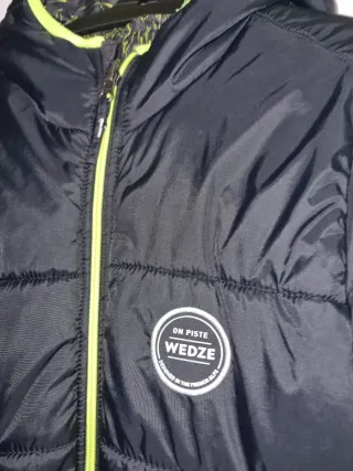 Abrigo reversible Decathlon para niño Talla12 años