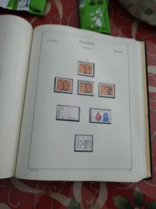 Álbum Kabe con más de 600 Sellos Alemania