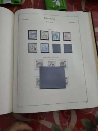 Álbum Kabe con más de 600 Sellos Alemania