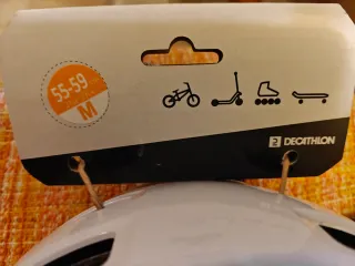 Casco Oxelo Blanco Talla M Patinaje