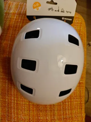 Casco Oxelo Blanco Talla M Patinaje