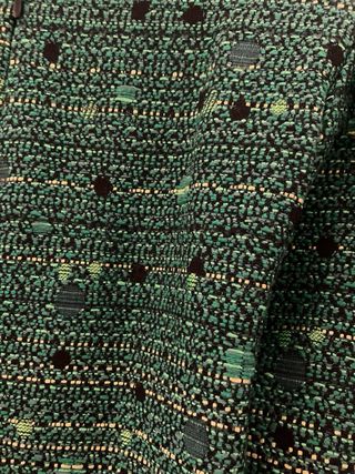 Vestido boda/coctel negro y verde