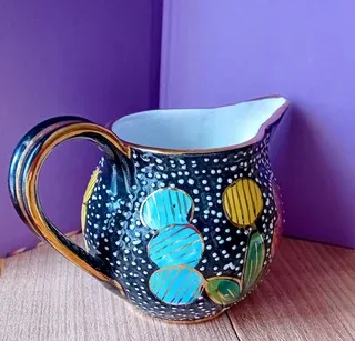 Deruta Fima  Italy brocca  Souvenir Loreto  '60