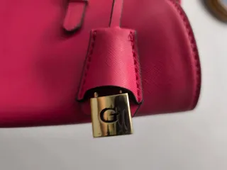 Bolso Guess Mujer Rosa Dorado